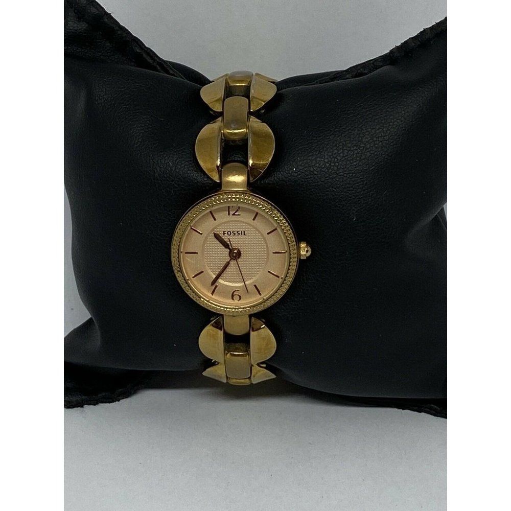 Fossil ES3011 Women's Gold Stainless Steel Analog